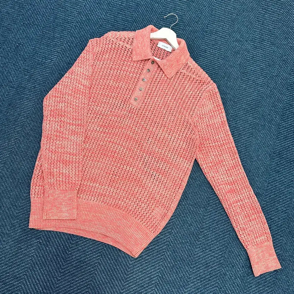 [BUNJANG] Lemaire Carra Knit Sweater / [2] 르마드 카라 니트 만원샵