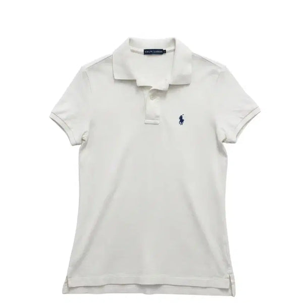 [BUNJANG] Polo Ralph Lauren Women's Skinny Fit Short Sleeve Pique Polo Shirt / 여성S/ 폴로 랄프로렌 스키니핏 반팔 피케티