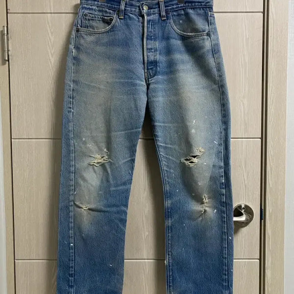 [BUNJANG] Levi's 501 80s Distressed Jeans / 80s 501 Distressed Jean