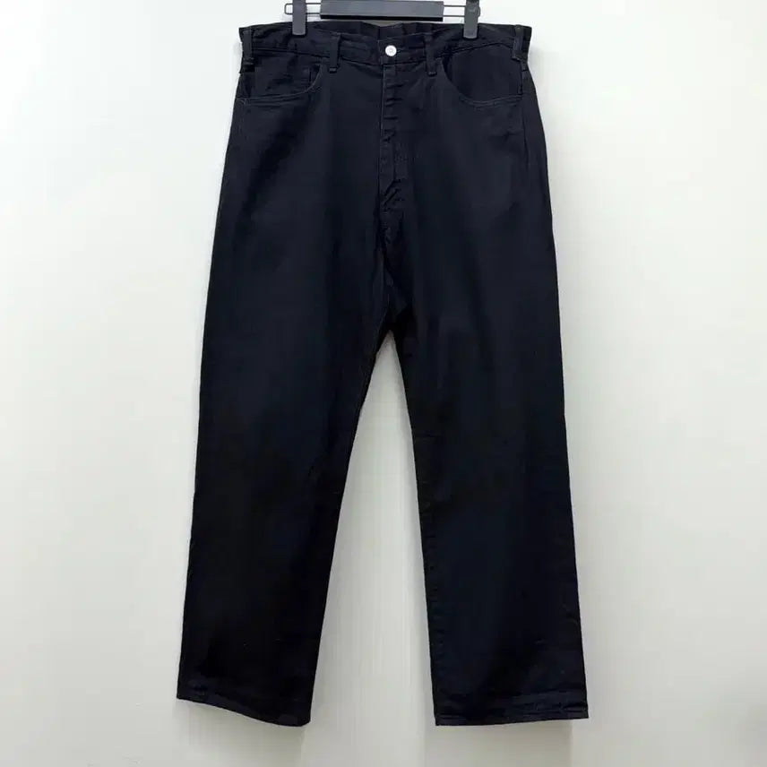 [BUNJANG] Kaptain Sunshine Wide 5 Pocket Trousers Black Size 36 / 캡틴선샤인 와이드 5pkt 팬츠 35