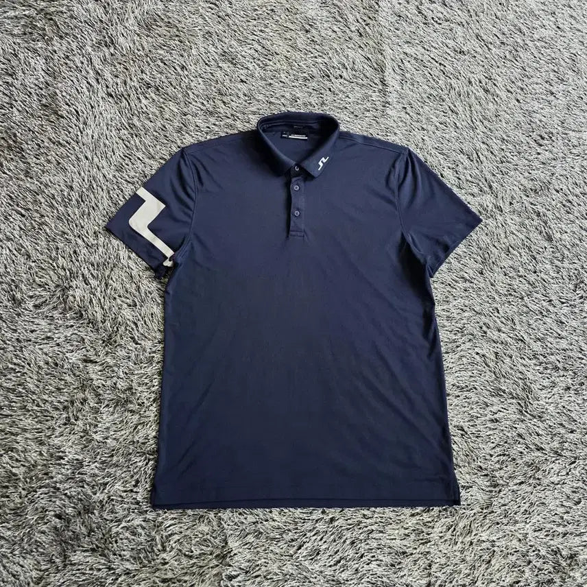 [BUNJANG] J.LINDEBERG Golf Men's Short Sleeve Polo Shirt (XL) / 제이린드버그 골프 반팔 폴로셔츠/남성(XL)/ST3726