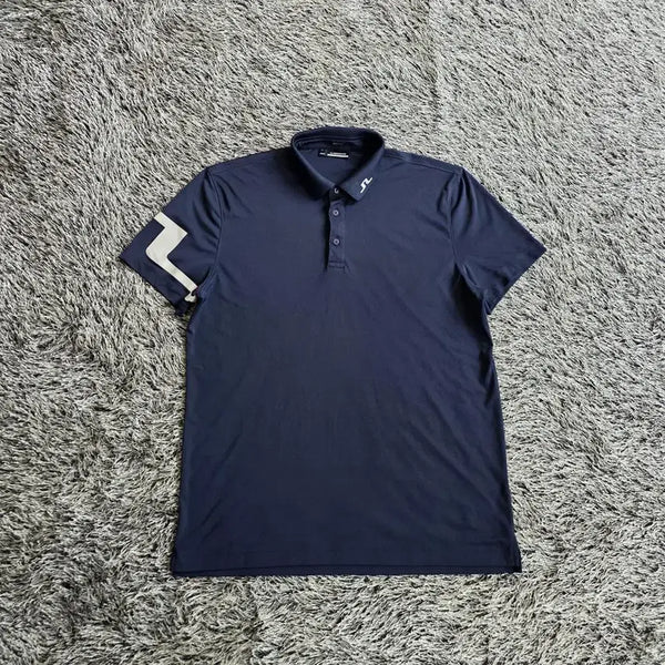 [BUNJANG] J.LINDEBERG Golf Men's Short Sleeve Polo Shirt (XL) / 제이린드버그 골프 반팔 폴로셔츠/남성(XL)/ST3726
