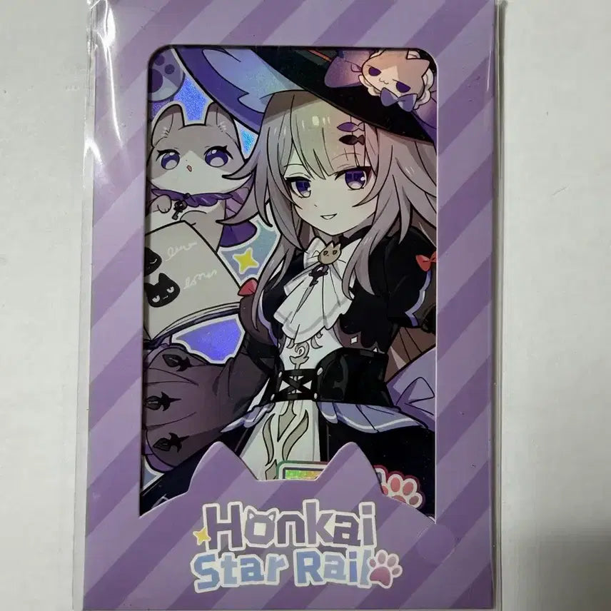 [BUNJANG] Genshin Impact Tiny Cat Series Photocard - Herta (Sealed) / [미개봉] 붕괴스타레일 공식 타이니캣 시리즈 포토카드 더헤르타