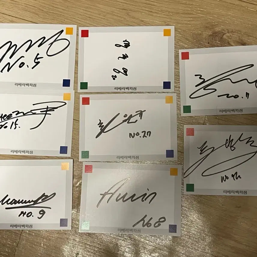 [BUNJANG] 1999-2001 Lotte Giants Autographed Memorabilia Bundle (including Ma Hae-young, Park Jung-tae) / 99-01 롯데자이언츠 친필사인 (마해영 박정태 등)