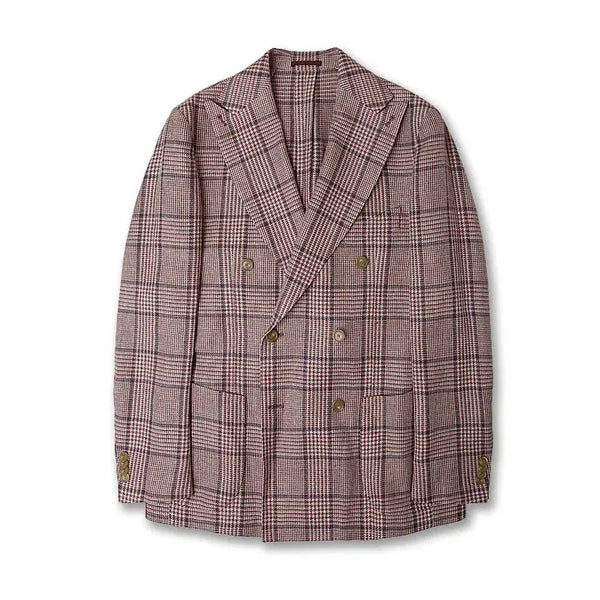 [BUNJANG] Man On The Boon Linen Silk Cotton Double Breasted Jacket / 맨온더분 [Man On The Boon] 린넨 실크 코튼 더블 자켓
