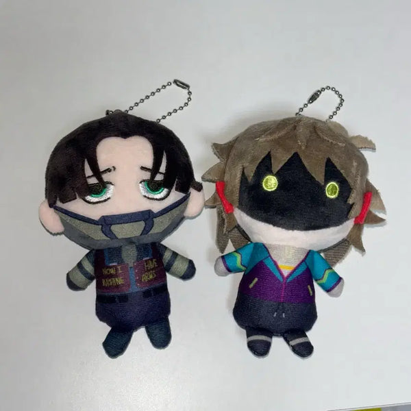[BUNJANG] Milkyway Train Nikochi Mascot Plush Set Kurt Max / 은하특급 밀키서브웨이 니코이치 마스코트 누이 세트 커트 맥스 새상품
