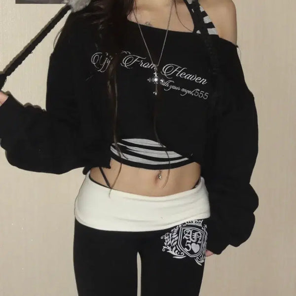 [BUNJANG] Angel Number 555 Heaven Sweatshirt / 엔젤넘버555 Heaven sweatshirt