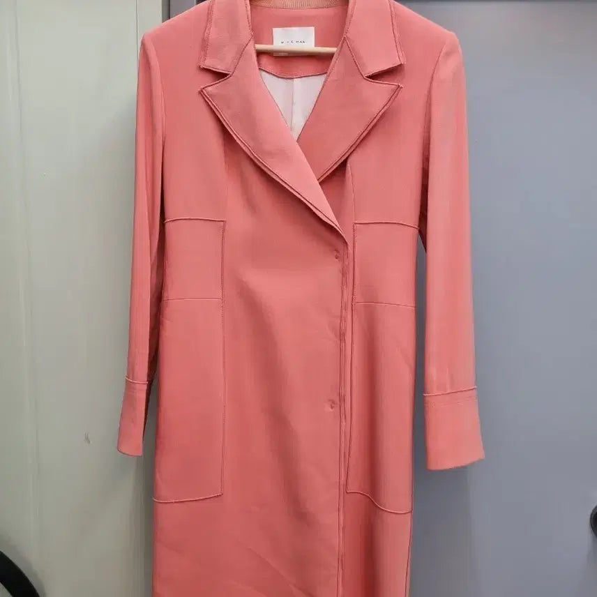 [BUNJANG] MICHAA Long Trench Coat Size 55 / 미샤 롱 자켓 트렌치코트 55