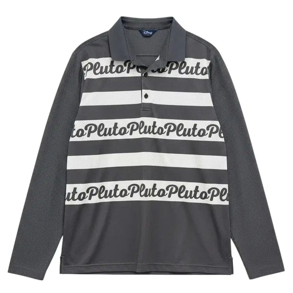 [BUNJANG] Disney Golf Pluto Cool Spandex Long Sleeve T-Shirt (Men's 105) / 남성105/ 디즈니 골프 플루토 시원 스판 긴팔티