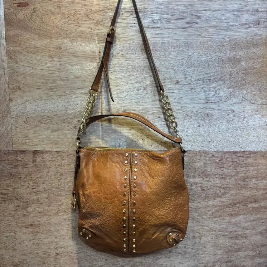 [BUNJANG] Michael Kors Leather Shoulder Bag / 마이클코어스 숄더백 가죽 가방