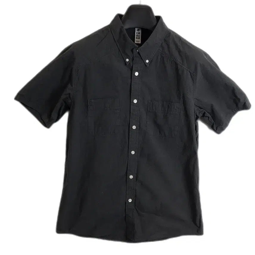 [BUNJANG] Fill the Bill Japan Half Shirt - Charcoal Grey (Size M) / Fill the Bill JPN 하프셔츠 [M]