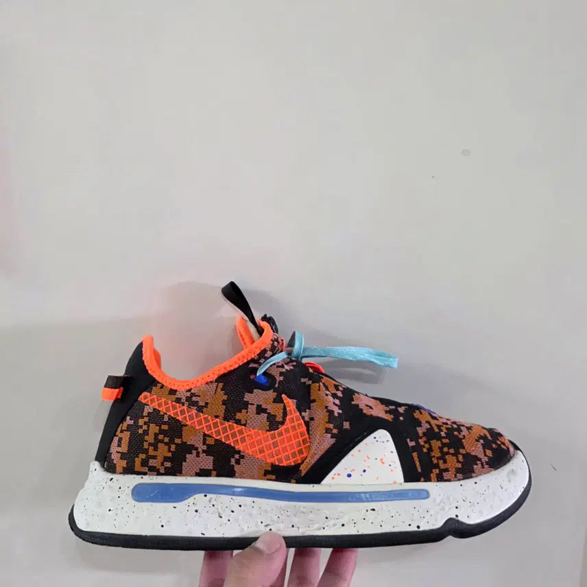 [BUNJANG] Nike Air PG4 EP Digicamo Total Orange / [265] 나이키 에어 PG4 EP 디지카모 토탈오렌지ㅡ단종매물,최저가