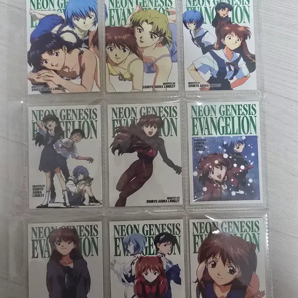 [BUNJANG] Evangelion Asuka Langley Soryu Classic Card Set / 일괄만)에반게리온 소류 아스카 랑그레이 고전 카드 다스 풀세트