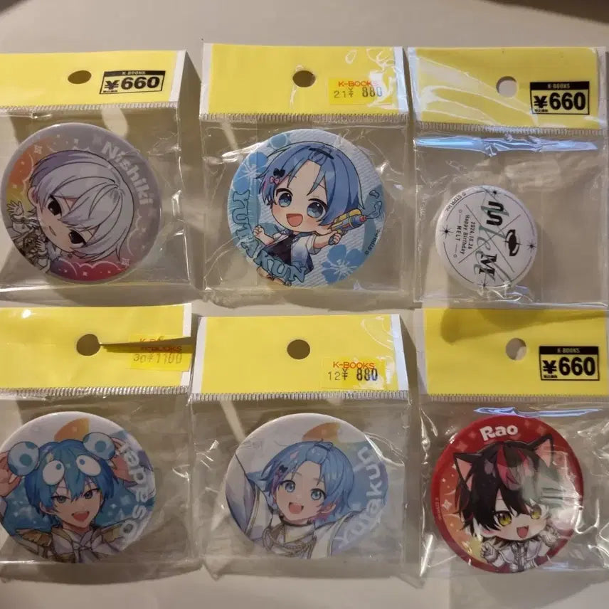[BUNJANG] STAYC Snidel Can Badge / stpr 스니스테 & 메테오라 캔뱃지 & AMPTAKxCOLORS 앗키  원가 판매