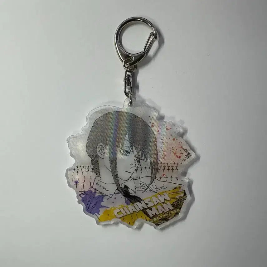 [BUNJANG] Chainsaw Man Makima Lenticular Acrylic Keyring / 체인소맨 렌티큘러 마키마 아크릴 키링