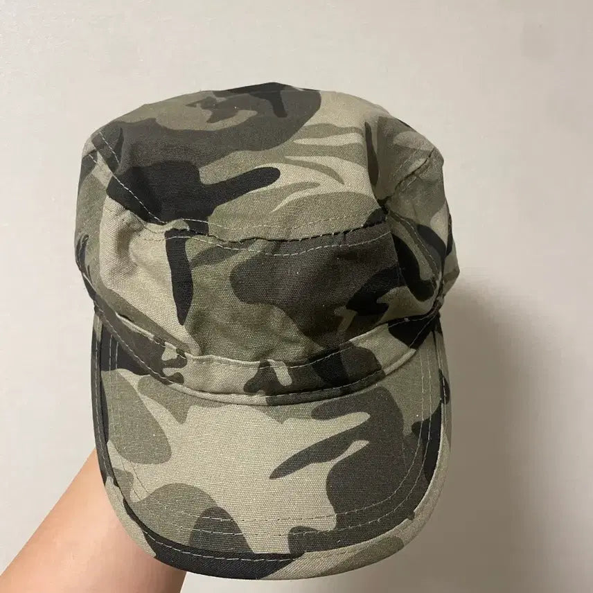 [BUNJANG] Camouflage Pattern Military Cap / 카모플라쥬 캡 모자