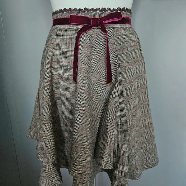 [BUNJANG] axes femme Check Skirt / 엑시즈팜 체크 스커트 axes femme