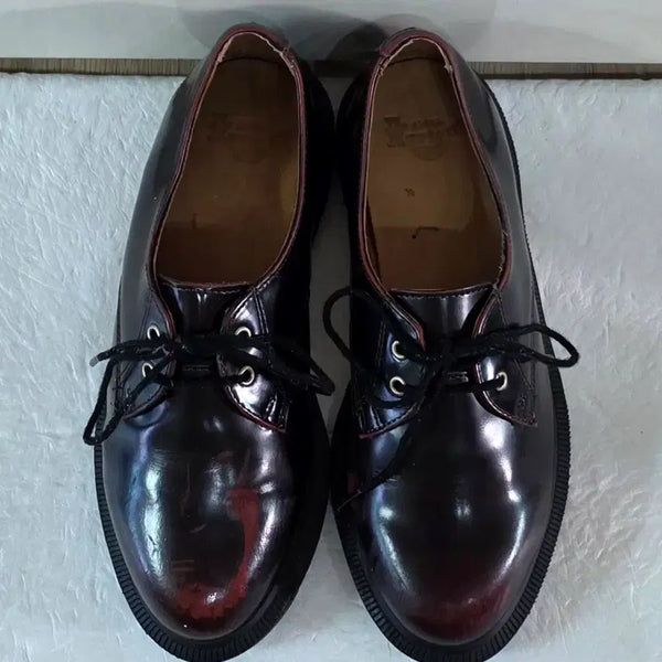 [BUNJANG] Dr. Martens Brooks 2-Eye Derby Shoes Cherry Red Burgundy / [220] 닥터마틴 브룩 2홀 더비슈즈 체리레드 버건디ㅡ단종매물,최저가