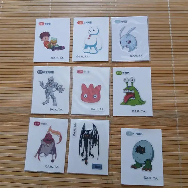[BUNJANG] Digimon Sticker (Choose 1) / 디지몬 띠부씰 2개 선택 장한솔 띠부씰