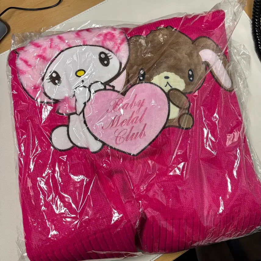 [BUNJANG] Baby Metal Clubs Spinns My Melody Knit / (새상품)베이비메탈클럽스핀즈 베메클 스핀즈 니트 마이멜로디니트 슈가바니즈