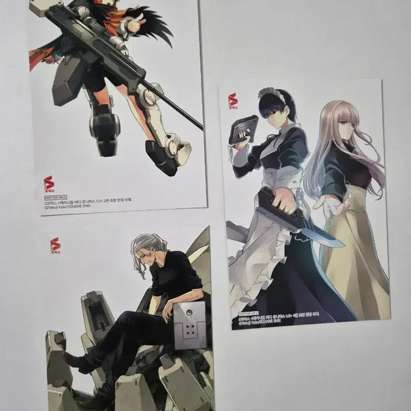 [BUNJANG] Mechanical Buddy Universe Vol. 1-4 Limited Edition First Print Bonus Set / 메카니컬 버디 유니버스1.0 2,3,4 초판한정부록