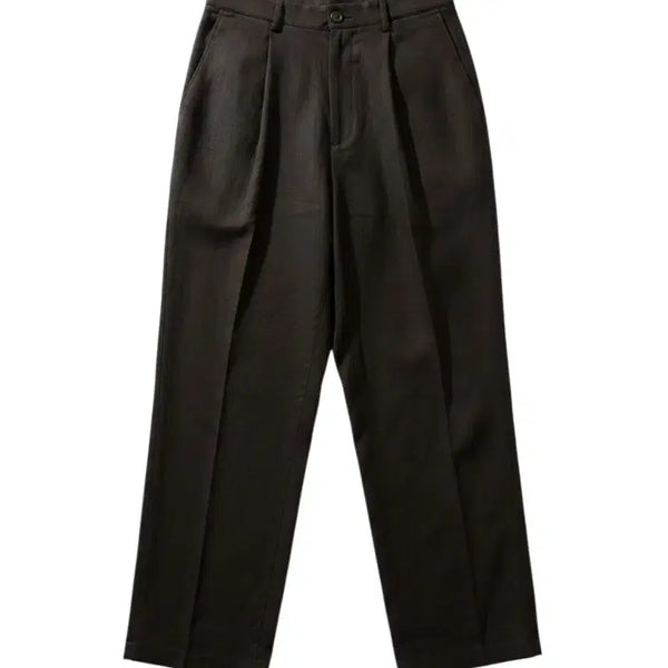 [BUNJANG] NOMADE Women's Linen Pintuck Wide Pants / 여성L/ NOMADE 핀턱 밴딩 린넨 와이드 팬츠