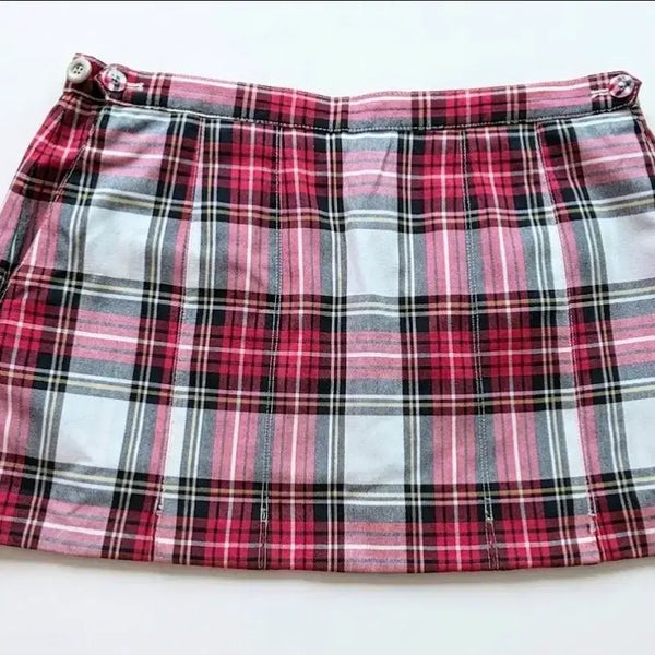 [BUNJANG] Jinseon Girls' Middle School Summer School Uniform Skirt (Size 74) / 예쁜 여자교복 하계용 교복치마 짧치(74, 진선여중)