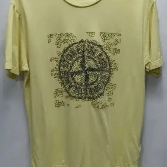 [BUNJANG] Stone Island Yellow T-Shirt XL / 스톤아일랜드 반팔티 정품 XL