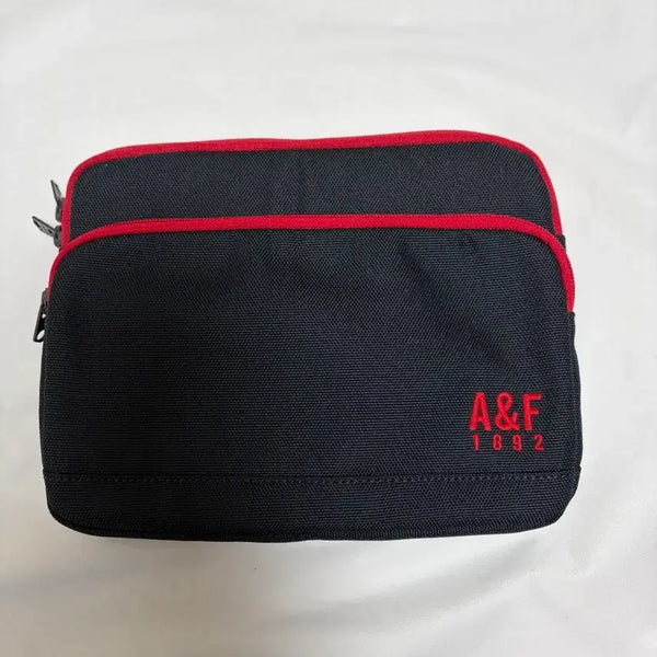 [BUNJANG] A&F Pouch Black Red / A&F 파우치 블랙 레드