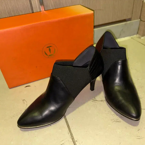 [BUNJANG] MISOPE Leather Heels (240) / MISOPE 미소페 구두 240