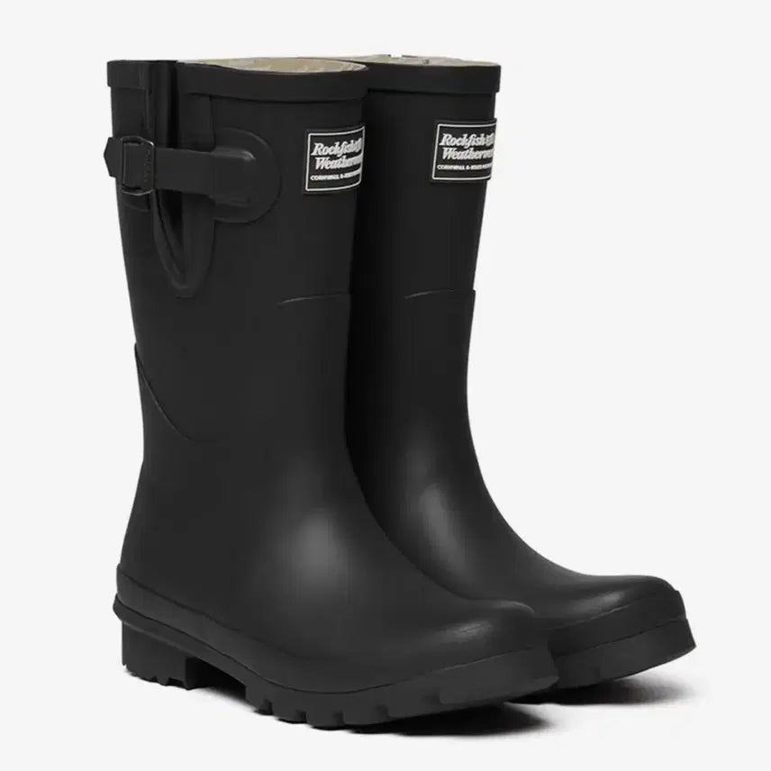 [BUNJANG] Rockfish Weatherwear Original Short Rain Boots Black / 락피쉬웨더웨어 레인부츠 ORIGINAL RAIN BOOTS SHORT