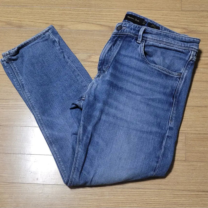 [BUNJANG] Massimo Dutti Men's Navy Cotton Blend Jeans Size 32 / 마시모두띠 남성 네이비 청바지 32