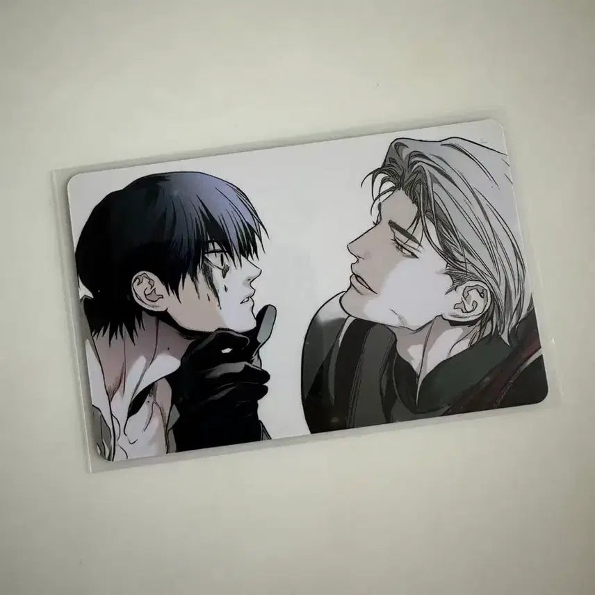 [BUNJANG] Resin Sparkles China Exclusive POB Photocard Black Horse / 레진 스파클즈 중국한정 구매특전 포카 검은 목마