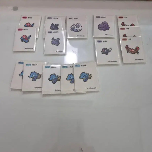 [BUNJANG] Pokemon Pixel Stickers / 포켓몬 픽셀 띠부씰