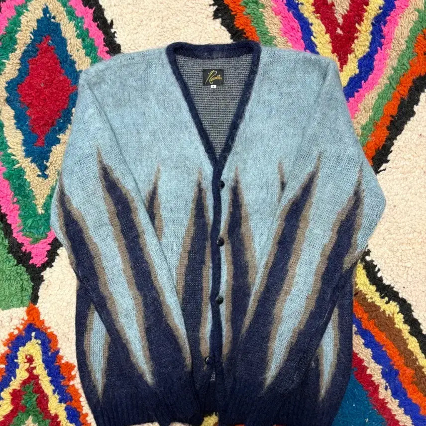 [BUNJANG] Needles Mohair Cardigan Flame (S) / (S)니들스 모헤어 가디건 플레임