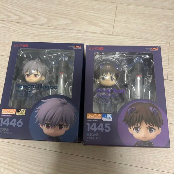 [BUNJANG] Evangelion Nendoroid Shinji & Kaoru Plugsuit Ver. Figures / 에반게리온 넨도로이드 신지,카오루 플러그슈트 ver 일괄