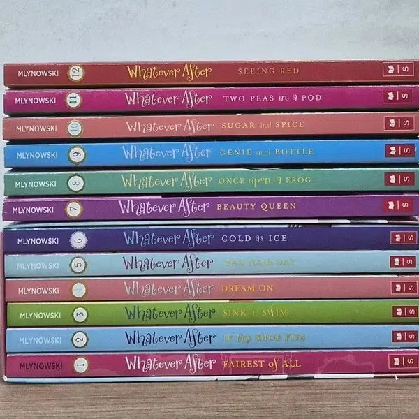 [BUNJANG] Whatever After Series Complete Collection (Books 1-12) / Whatever After 시리즈 전집