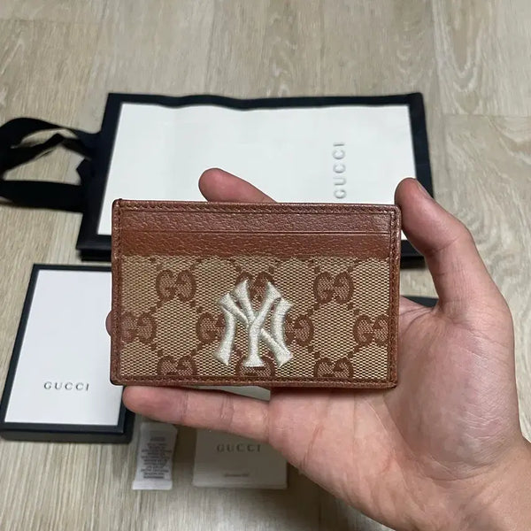 [BUNJANG] Gucci x MLB Card Holder OS / [풀구성, OS] 구찌 MLB 카드지갑