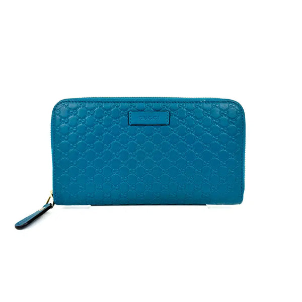 [BUNJANG] Gucci GG Micro Guccissima Leather Long Wallet / 구찌 GG 마이크로 시마 여성 장지갑 449391