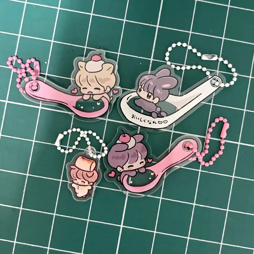 [BUNJANG] NCT Jaehyun Doyoung Start's Catherine Keyring Bundle Set / 엔시티 재현 도영 시작즈 캐서린님 키링 일괄 양도
