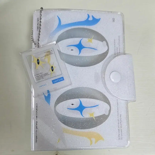 [BUNJANG] A7 Diary Binder with Keychain / A7 다이어리 바인더 키치 레트로 게임기 감성 키링 우주 외계인