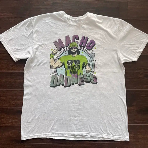 [BUNJANG] XXL Vintage Macho Man T-Shirt / [XXL] 미국 빈티지 마초맨 티셔츠