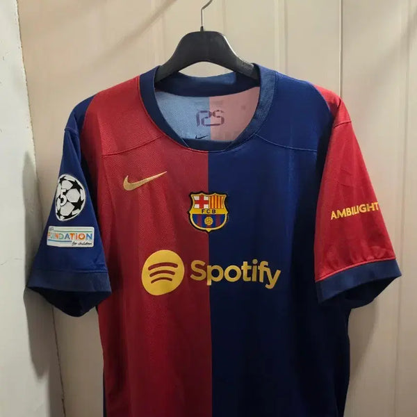 [BUNJANG] Nike Barcelona 24/25 Lamine Yamal Football Jersey XL / XL 나이키 바르셀로나 24/25 라민야말 축구티 유니폼