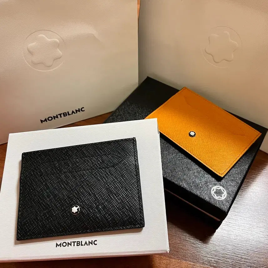 [BUNJANG] Montblanc Sartorial 5cc Card Holder Orange / 몽블랑 카드지갑 오렌지