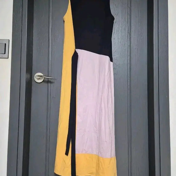 [BUNJANG] COS Sleeveless Colorblock Long Dress XS / 코스 COS 민소매 배색 롱 원피스 xs사이즈