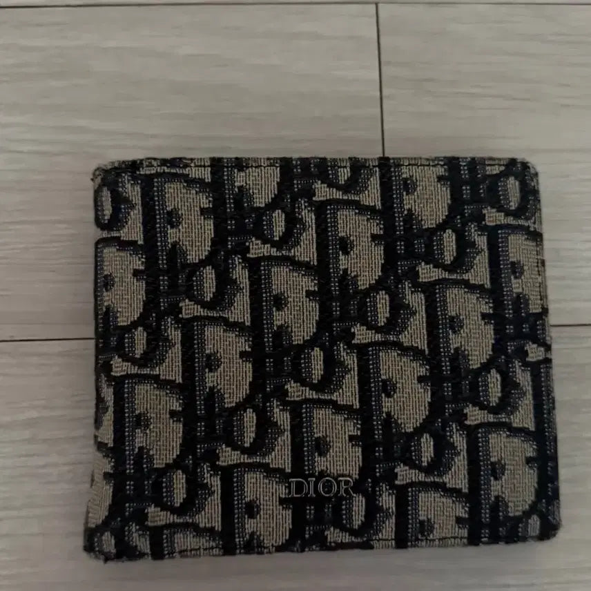 [BUNJANG] Dior Oblique Bifold Wallet Beige / 디올 오블리크 반지갑 베이지