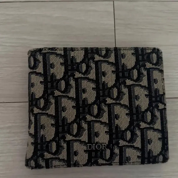 [BUNJANG] Dior Oblique Bifold Wallet Beige / 디올 오블리크 반지갑 베이지