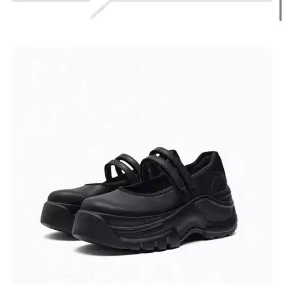 [BUNJANG] Zara Sport Ballerina Mary Jane Flat Shoes - Black / 자라 스포츠 발레리나 메리제인 플랫 슈즈 블랙