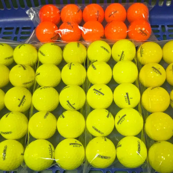 [BUNJANG] Bridgestone 50-Piece A+ Grade Color Used Golf Balls (2-Piece & 4-Piece) / 무배)브리지스톤컬러 50개(A+급)2피스4피스 로스트볼
