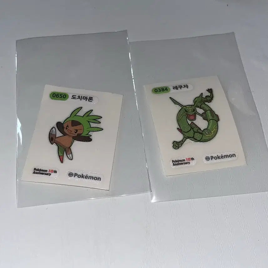 [BUNJANG] Pokemon 30th Anniversary Sticker Bundle Set / 포켓몬 30주년 띠부씰 일괄